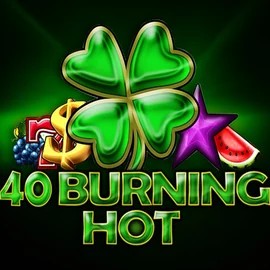 40 Burning Hot game by Amusnet Interactive – logo hosted on Oscar Spin Casino
