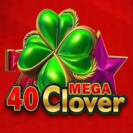 40 Mega Clover logo by Amusnet Interactive at Oscar Spin Casino