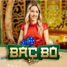 Live Casino logo of Bac Bo from Evolution at Oscar Spin Casino