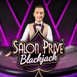 Official Live Casino logo: Blackjack Salon Privé by Ezugi at Oscar Spin Casino