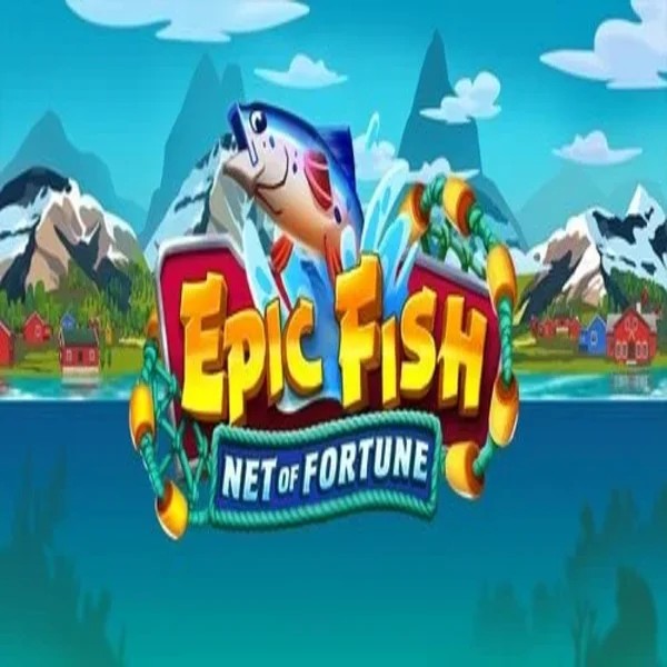 Epic Fish Net of Fortune logo by Quickspin at Oscar Spin CasinoEpic Fish Net of Fortune