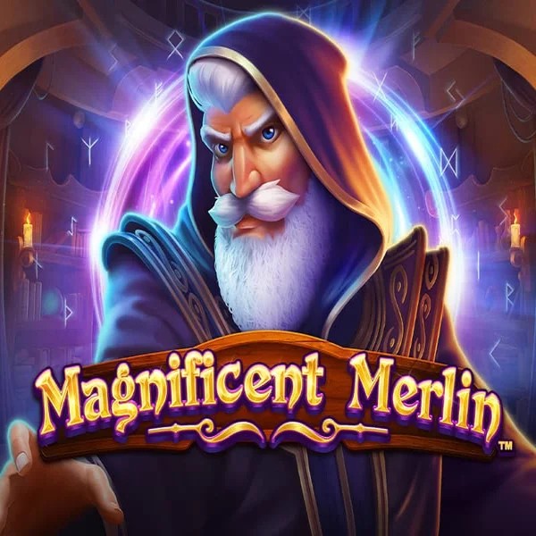 Magnificent Merlin logo by Greentube Oscar Spin Casino