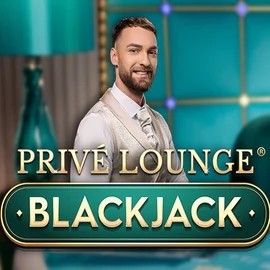 Privé Lounge Blackjack online game logo by Pragmatic Play on oscar-spin.eu