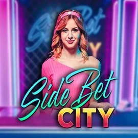 Side Bet City online game logo by Evolution on oscar-spin.eu
